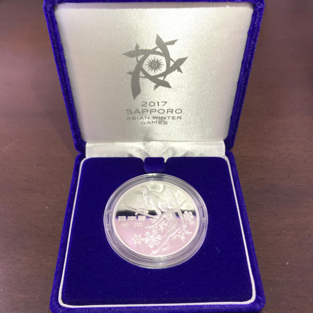 限定】第8回アジア冬季競技大会記念 千円銀貨幣 新入荷アイテム