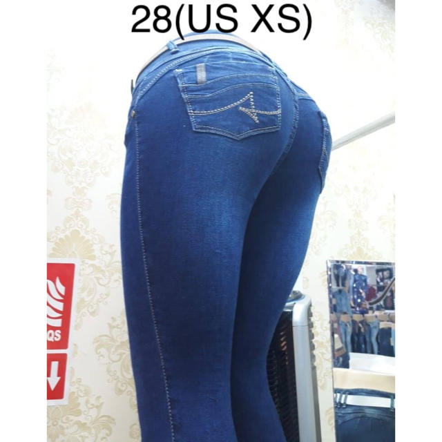 ペルー ジーンズ ポケットスタイル 28(US XS)