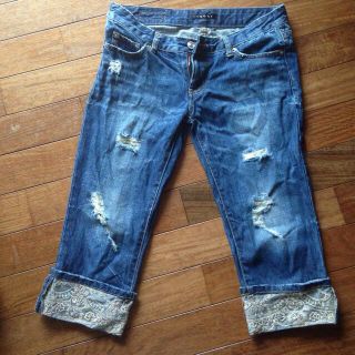 イング(INGNI)のイング☆裾刺しゅうデニム(デニム/ジーンズ)