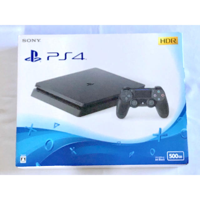 家庭用ゲーム機本体【新品未使用/延長保証あり】PlayStation4 ブラック 500GB