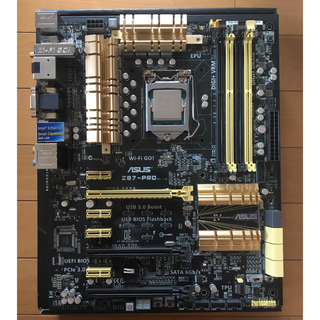 ASUS Z87-PRO & Intel core i7 4770k