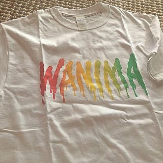 ワニマ(WANIMA)のWANIMA ONE CHANCE NIGHT Tシャツ Mサイズ 白(ミュージシャン)