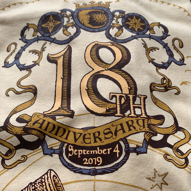 Disney(ディズニー)の東京ディズニーシー18周年スペシャルグッズ Tシャツ Mサイズ レディースのトップス(Tシャツ(半袖/袖なし))の商品写真