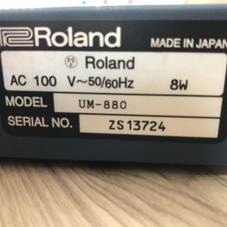 動作確認済みRoland EDIROL MIDIインターフェース UM-880