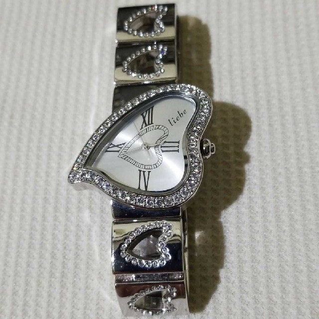 ABISTE(アビステ)のliebe レディース ハート♡ ブレスウォッチ レディースのファッション小物(腕時計)の商品写真
