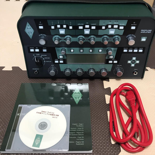 KEMPER パワーアンプ内蔵+REMOTE+EXPペダル+バッグ+豪華おまけ 楽器のギター(ギターアンプ)の商品写真