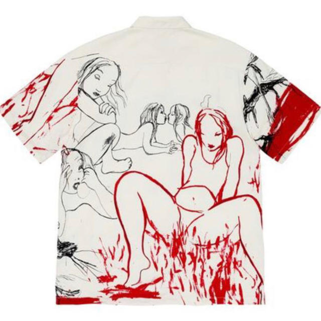 Supreme(シュプリーム)のM Supreme Rita Ackermann Rayon S/S Shirt メンズのトップス(シャツ)の商品写真