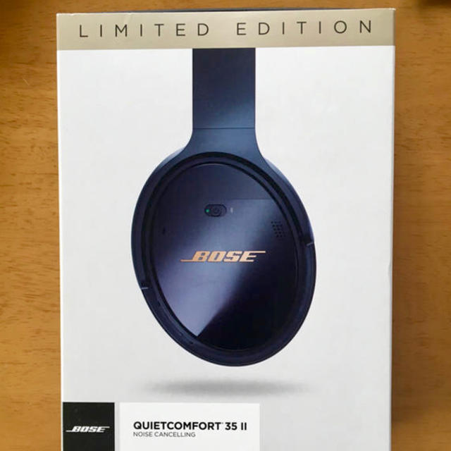 オーディオ機器BOSE QUIETCOMFORT 35 Ⅱ 限定品 トリプルミッドナイトブルー