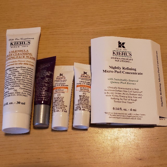 Kiehl's - キールズ サンプル セット 試供品の通販 by KRAG's shop｜キールズならラクマ