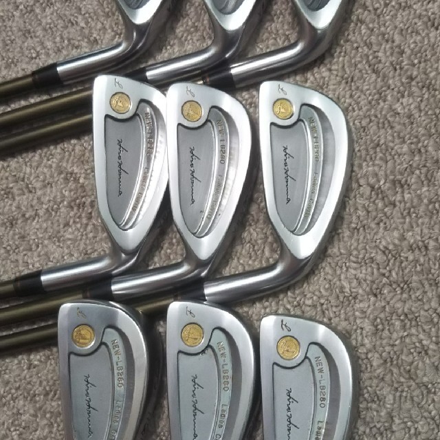 HONMA　アイアン　6本セット　LB-280　6-11　右　星４つ　金モグラ