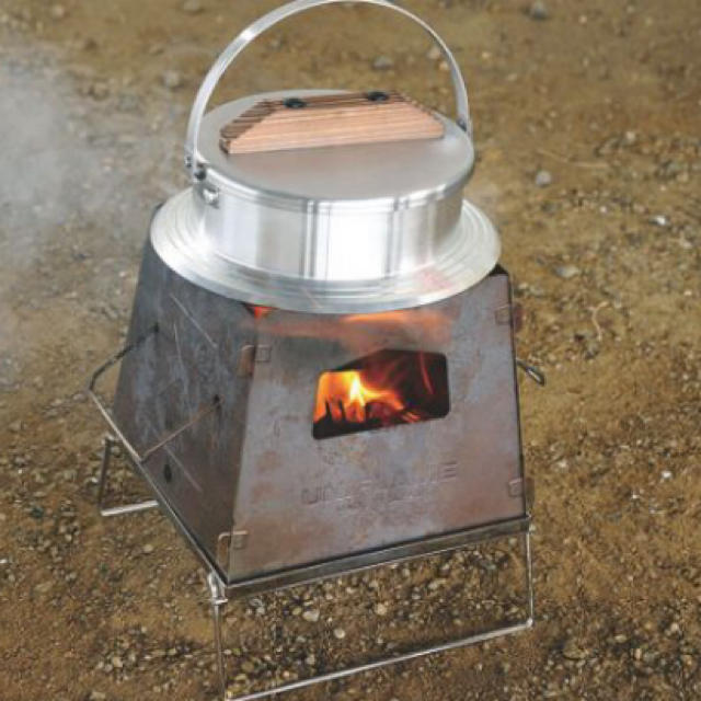 UNIFLAME(ユニフレーム)のユニフレーム キャンプ羽釜　３合炊き 飯盒 ライスクッカー スポーツ/アウトドアのアウトドア(調理器具)の商品写真