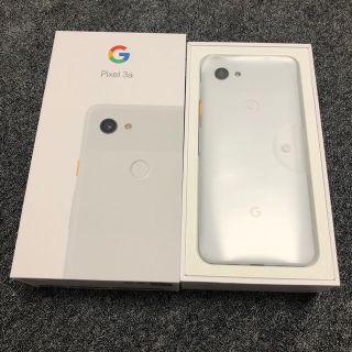 アンドロイド(ANDROID)のSIMロック解除済み❗新品・未使用『Pixel 3a』WH(スマートフォン本体)