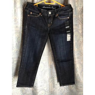 アメリカンイーグル(American Eagle)の新品未使用品 アメリカンイーグル クロップドパンツ / 4 /M(クロップドパンツ)