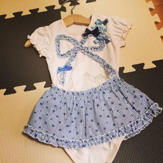 ジルスチュアート(JILLSTUART)のジルスチュアート♡新品70㎝半袖ワンピ(ワンピース)