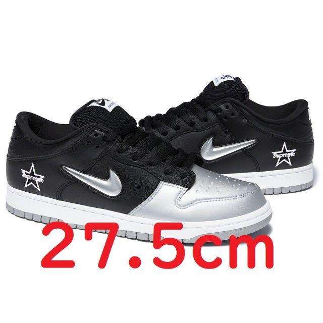 27.5cm Supreme Nike SB Dunk Low 19fw