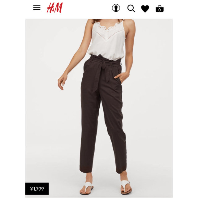 H&M(エイチアンドエム)のH&M パンツ レディースのパンツ(カジュアルパンツ)の商品写真