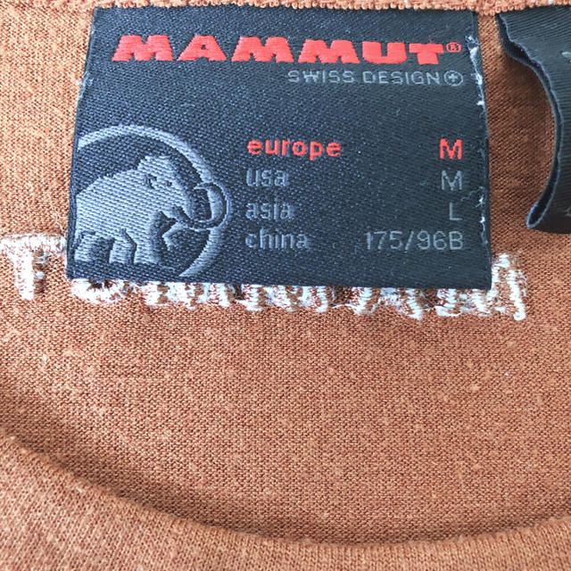 Mammut(マムート)のマムート Tシャツ Ｌ スポーツ/アウトドアのアウトドア(登山用品)の商品写真