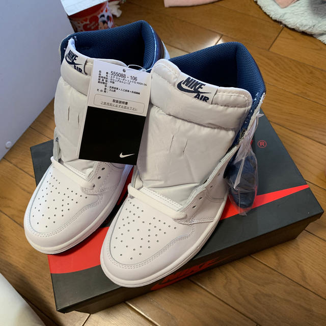 新品未使用 黒タグ付き AIR JORDAN 1 OG US8