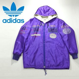 アディダス(adidas)のadidas デサント　アディダス　ナイロンジャケット　ビックシルエット 90s(ブルゾン)