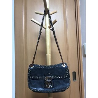 ミュウミュウ(miumiu)のmiumiu スタッズ ショルダーバック ☆387様専用(ショルダーバッグ)