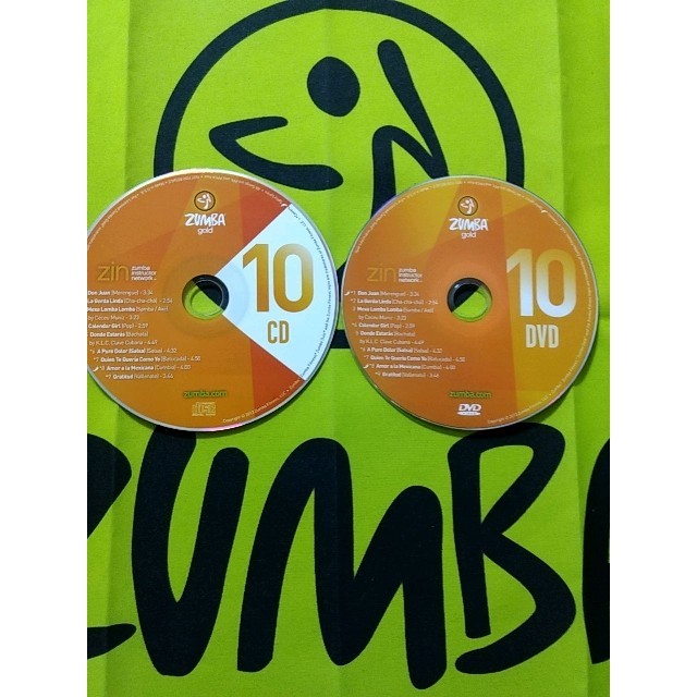 ひまわりようこさま専用 ZUMBA ズンバ GOLD 7 ,10 CD＆DVD