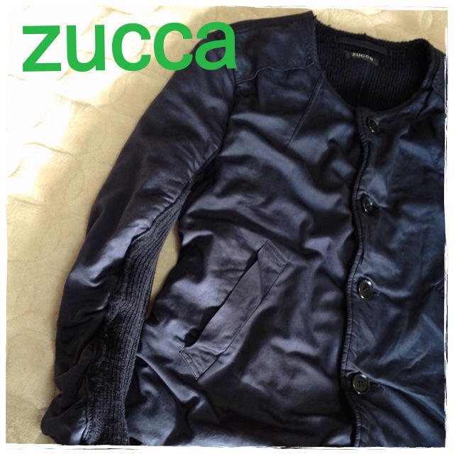 ZUCCa(ズッカ)のzucca♡裏ニットアウター レディースのジャケット/アウター(ノーカラージャケット)の商品写真