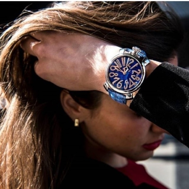 GaGa MILANO(ガガミラノ)の【新品正規】ガガミラノ マニュアーレ 40mm スターダストブルー 腕時計 メンズの時計(腕時計(アナログ))の商品写真