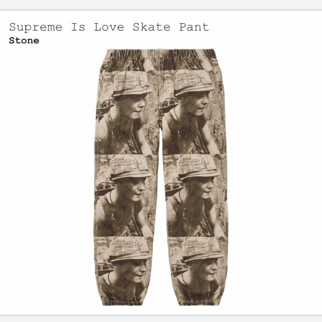 【国内正規品】Supreme Is Love Skate Pant M パンツ