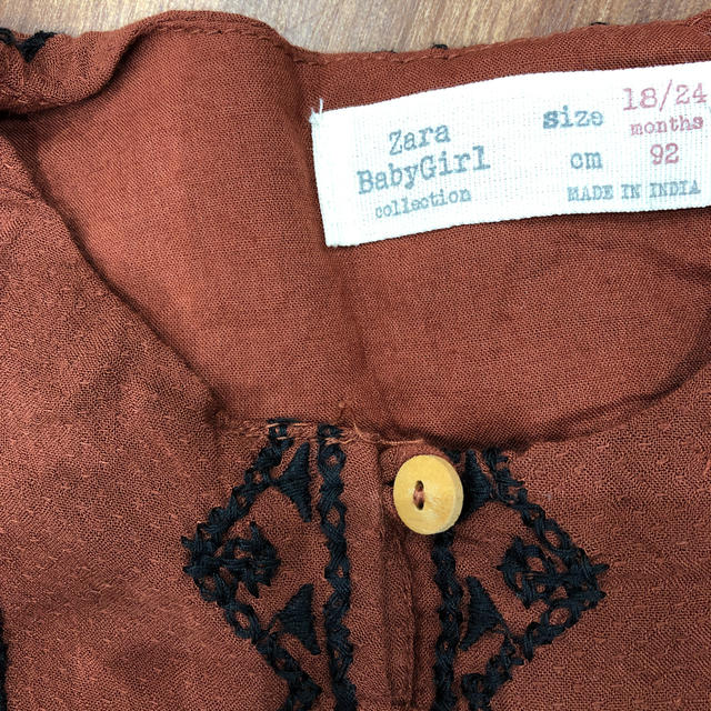 ZARA KIDS(ザラキッズ)のチュニック ワンピース キッズ/ベビー/マタニティのキッズ服女の子用(90cm~)(ワンピース)の商品写真