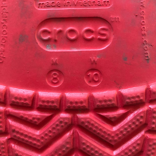 CROSS(クロス)のクロックス赤26cm メンズの靴/シューズ(サンダル)の商品写真