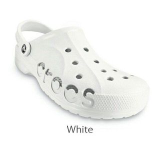 クロックス(crocs)のクロックス crocs baya バヤ ホワイト 23cm M5W7【新品】(サンダル)