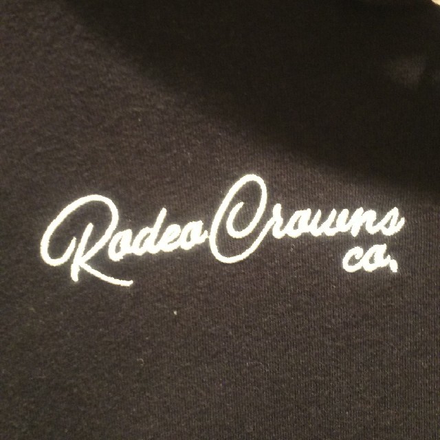 RODEO CROWNS WIDE BOWL(ロデオクラウンズワイドボウル)のブラックRXその⑩ レディースのトップス(Tシャツ(長袖/七分))の商品写真