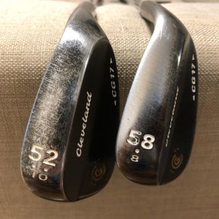 クリーブランドゴルフ(Cleveland Golf)の【値下げ】クリーブランド CG17ウェッジ 58度、52度 (クラブ)