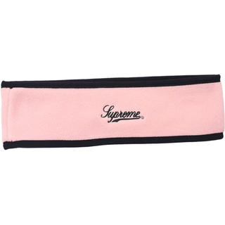 シュプリーム(Supreme)のSupreme  Polartec Logo Headband pink(その他)
