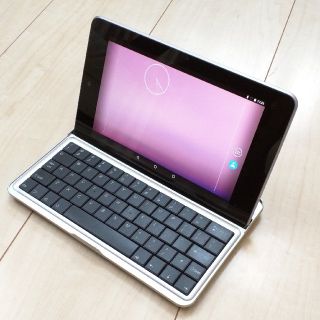 ネクサス7(NEXUS7)のnexus7 2012 32GB Android7.1.2 専用キーボード付(タブレット)