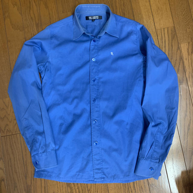 RAF SIMONS(ラフシモンズ)のRaf simonsラフシモンズ長袖シャツ shirts ドレス ブルー メンズのトップス(シャツ)の商品写真