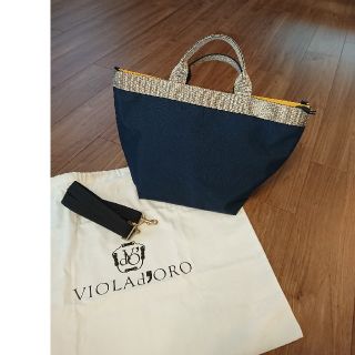 スピックアンドスパンノーブル(Spick and Span Noble)の☆新品 VIOLAd ’ORO ナイロントート ヴィオラドーロ☆(ショルダーバッグ)