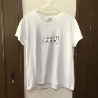 ローリーズファーム ロゴ Tシャツ ホワイト