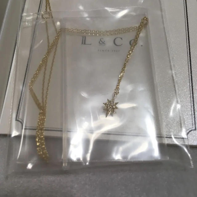 l&co.  K10 ダイヤモンド ネックレス レディースのアクセサリー(ネックレス)の商品写真