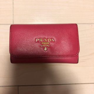 プラダ(PRADA)のプラダ キーケース ピンク(キーケース)