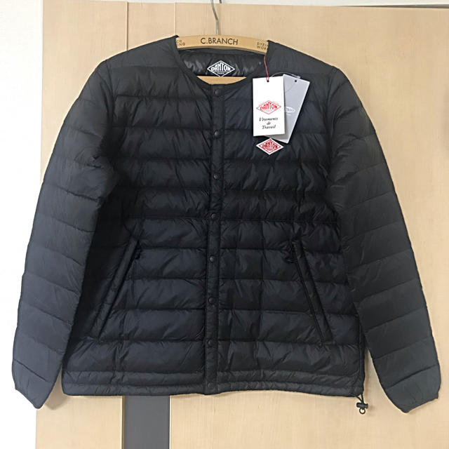 大人気✨今期新品✨DANTON ダントン インナーダウン ブラック 36 大人気✨今期新品✨DANTON ダントン インナーダウン ブラック 36