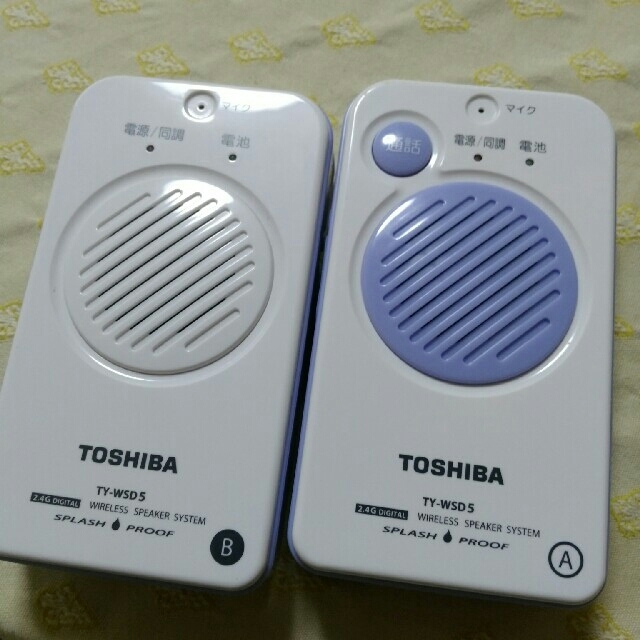 東芝(トウシバ)の値下げ！ 東芝ワイヤレススピーカー スマホ/家電/カメラのオーディオ機器(スピーカー)の商品写真