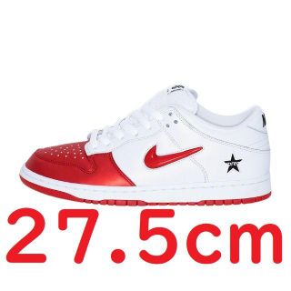 シュプリーム(Supreme)の27.5cm Supreme Nike SB Dunk Low White(スニーカー)