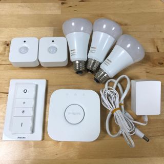 フィリップス(PHILIPS)のPHILIPS hue ホワイトグラデーションフルセット 箱なし(蛍光灯/電球)