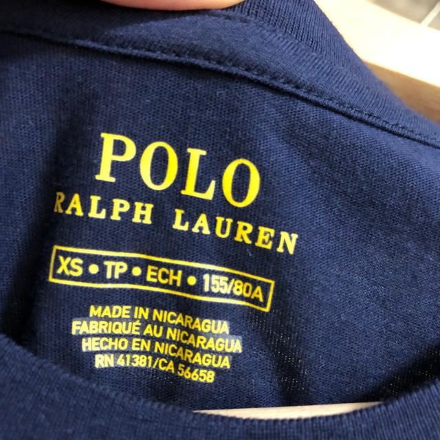 POLO RALPH LAUREN(ポロラルフローレン)のラルフローレン Tシャツワンピ レディースのワンピース(ひざ丈ワンピース)の商品写真