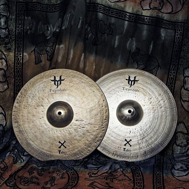 トルコ製 T-Cymbal Txtra Hi Hats 14 楽器のドラム(シンバル)の商品写真