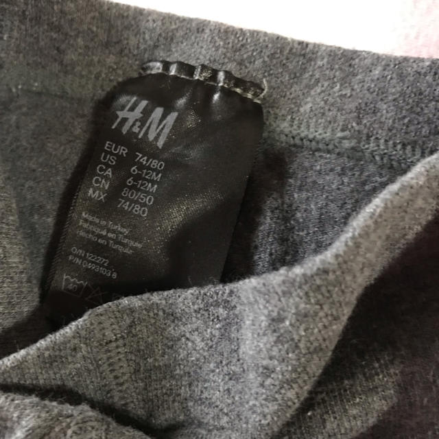 H&M(エイチアンドエム)の洗濯のみの未使用品 H&M タイツ74-80 キッズ/ベビー/マタニティのこども用ファッション小物(靴下/タイツ)の商品写真