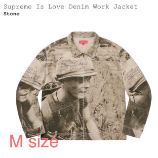 シュプリーム(Supreme)のSupreme Is Love Denim Work Jacket 3枚セット(Gジャン/デニムジャケット)