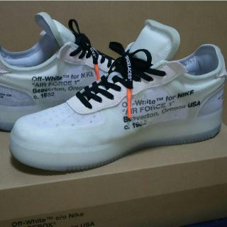 ナイキ(NIKE)のNIKE AIR FORCE 1 LOW OFF-WHITE(スニーカー)