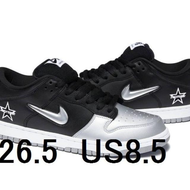 Supreme NIKE SB DUNK LOW OG QS 26.5 | www.jarussi.com.br